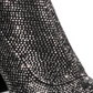 Material Girl Women's Mbaybe Embellished Slip on Sock Boot Black Size 8 M