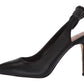 BCB Generation Women's Henaya Slingback Pumps Black Size 7.5M