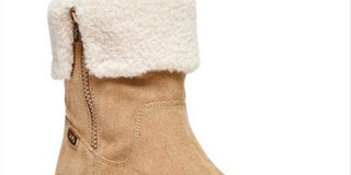 Anne Klein Women's Frizby Ankle Bootie Brown Size 7.5 M