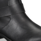Style & Co Women's Cushioned Buckle Accent Gianara Block Heel Zip up Booties Black Size 9.5 M
