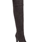 Material Girl Women's Candice Over the Knee Boots Black Size 6.5 M