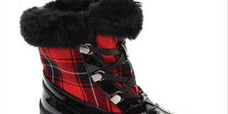 Anne Klein Women's Gayla Duck Boot Red Size -6.5 M