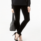 INC Women's Petite Velvet Skinny Pants  Black Size 0 P