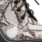Madden Girl Women's Archiee Fashion Boot  Gray Snake Size 9 M