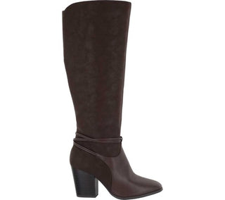 Easy Street Women's Premium Tall Boots Brown Size 6 M