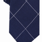 Original Penguin Men's Ferrell Grid Skinny Tie Navy Blue One Size