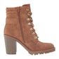 G by Guess Jaylee Combat Booties Brown Size 9.5M