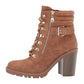 G by Guess Jaylee Combat Booties Brown Size 9.5M