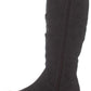 Style & Co Women's Kelimae Round Toe Knee High Fashion Boots Gray Size 5.5 M