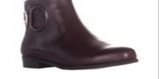 Alfani Women's Avvial Ankle Boot Zipper Booties Brown Size 5.5 M