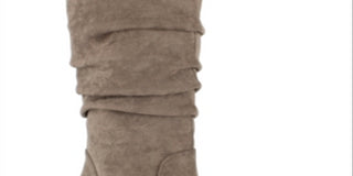 Esprit Women's Oliana Faux Leather Slouchy Mid Calf Boots Brown Size 11