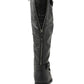 XOXO Women's Maxfield Wide F Tall Riding Boots Black Size 5.5