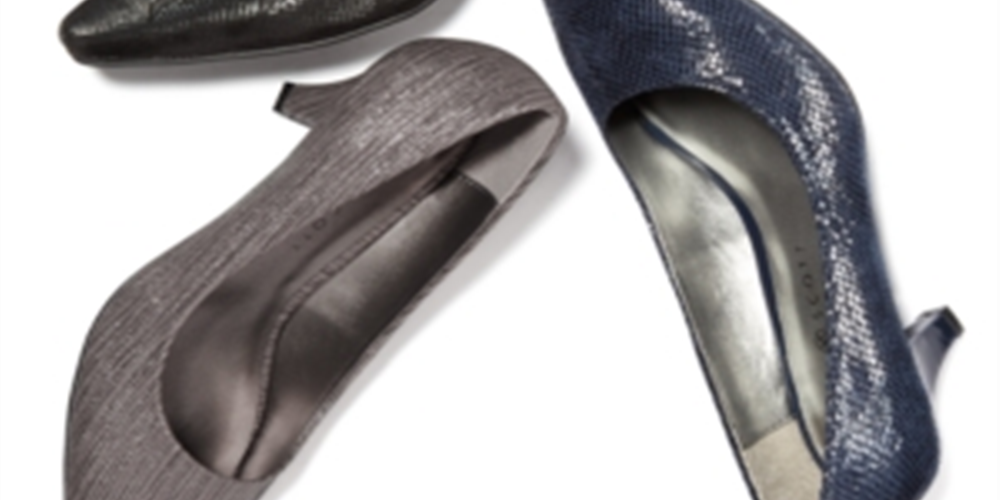 Karen Scott Women's Pointed Toe Dress Pumps Gray Size 5 M