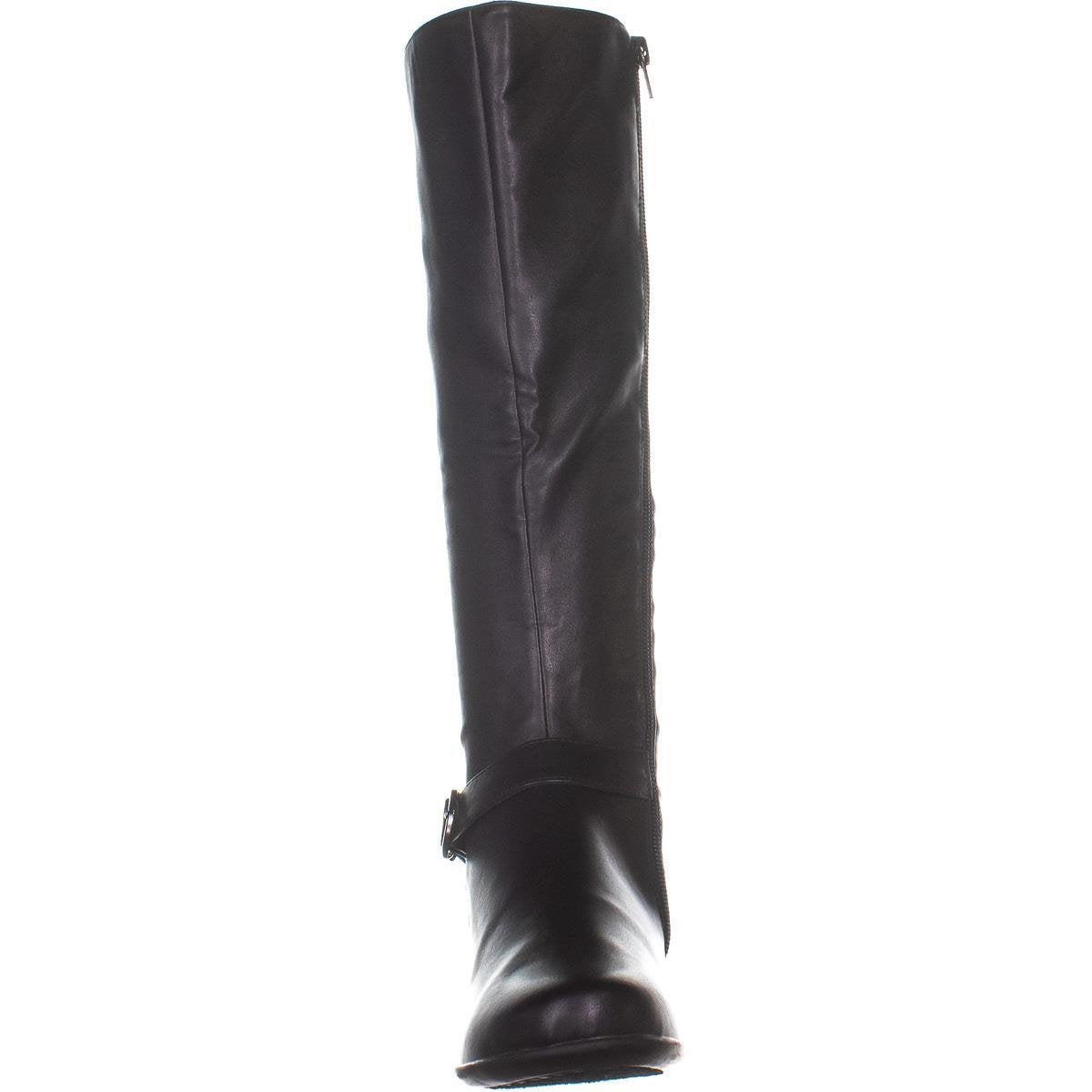 Karen Scott Women's Ulee Closed Toe Knee High Fashion Boots Black Size 5.5M