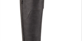 Guess Women's Haydin Faux Leather Tall Riding Boots Gray  Size 5 M