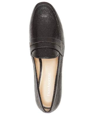 Enzo Angiolini Women's Tazlin Leather Closed Toe Loafers Black Size 7 M