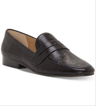 Enzo Angiolini Women's Tazlin Leather Closed Toe Loafers Black Size 7 M