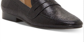 Enzo Angiolini Women's Tazlin Leather Closed Toe Loafers Black Size 7 M