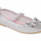 Carter's Girl's Slip on Hook and Loop Round Toe Shoes Gray Size 12