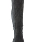 Zigi Soho Women's HEIDE Faux Suede Knee-High Boots Black Size 8.5 M