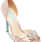 Steve Madden Women's Sb briar Nude Satin Sandel Pink Size 8.5 M