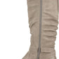 White Mountain Women's Liona Tall Knee High Boot Brown Size 6.5 M