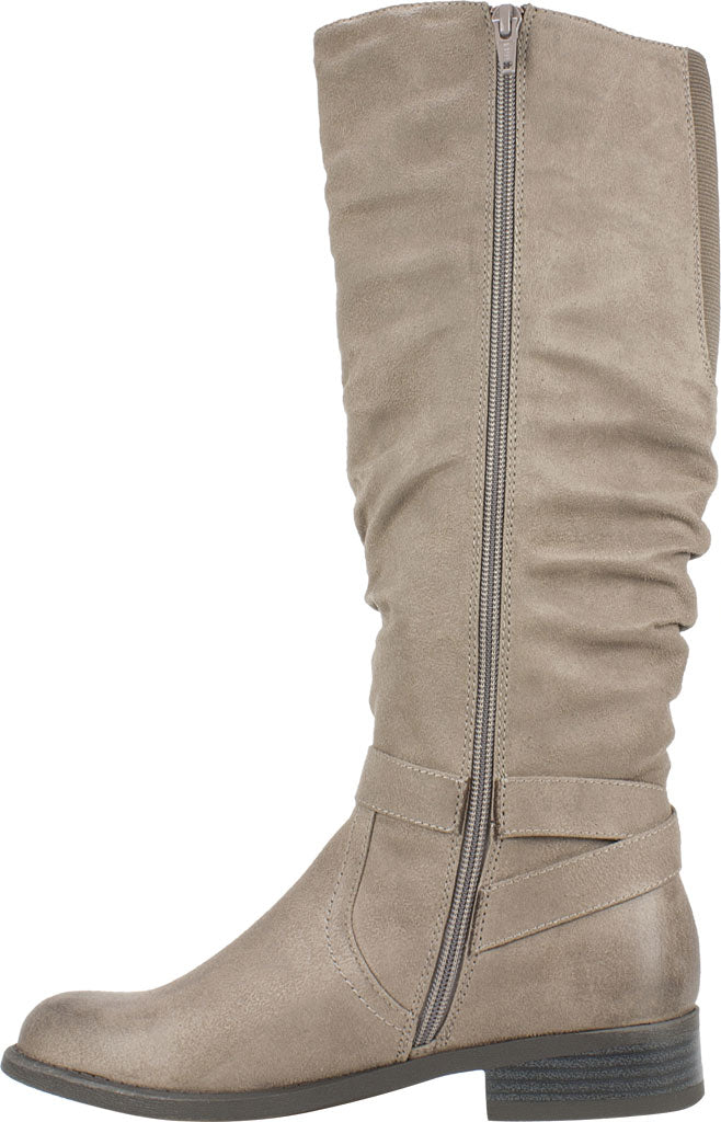 White Mountain Women's Liona Tall Knee High Boot Brown Size 6.5 M