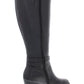 Giani Bernini Women's Wide Calf Leather Dress Boots Black Size 12 M-WC