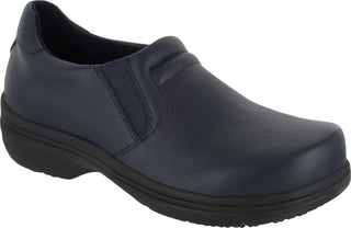 Easy Street Women's Slip Resistant Clog Work Shoe Blue Size 8.5 W