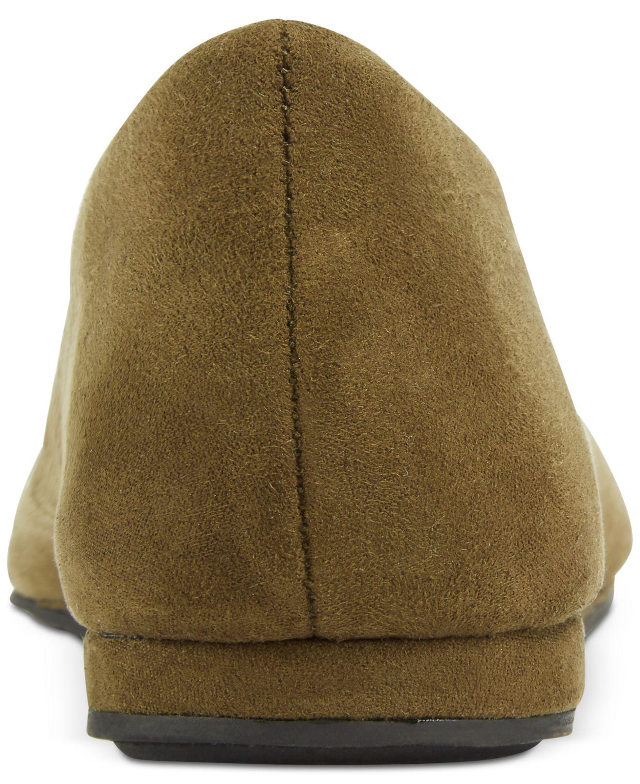 American Rag Women's Ellie Closed Toe Ballet Flats Green Size 9 M