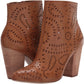 Carlos By Carlo Santana Women's Taryn Pointed Toe Ankle Fashion Boots Brown Size 7.5 M