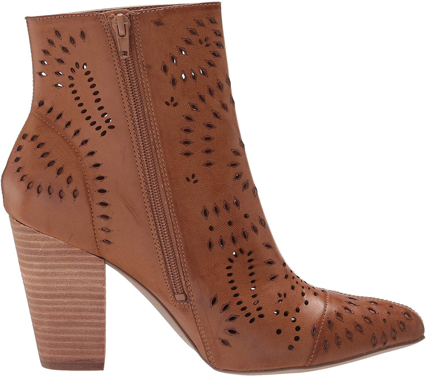 Carlos By Carlo Santana Women's Taryn Pointed Toe Ankle Fashion Boots Brown Size 7.5 M