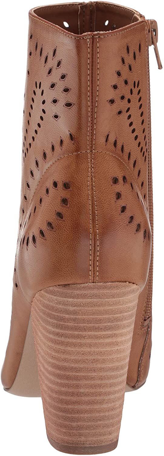 Carlos By Carlo Santana Women's Taryn Pointed Toe Ankle Fashion Boots Brown Size 7.5 M