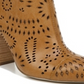 Carlos By Carlo Santana Women's Taryn Pointed Toe Ankle Fashion Boots Brown Size 7.5 M