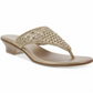 Karen Scott Women's Elda Sandals Gold  Size 9.5M