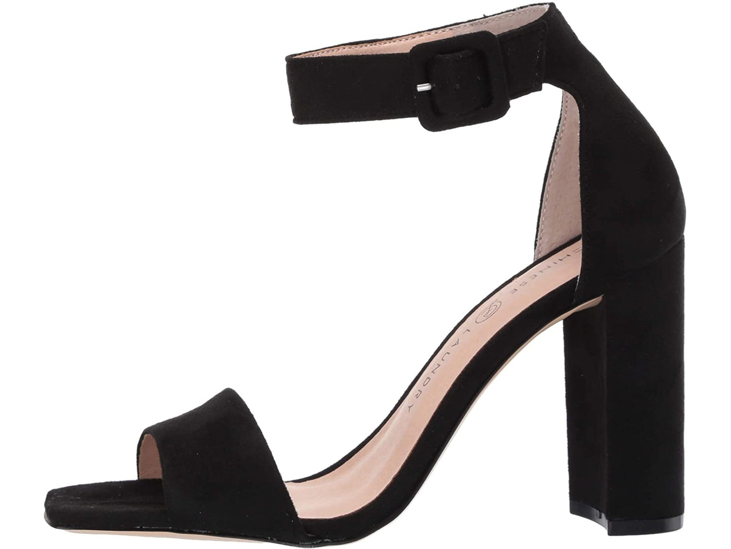 Chinese Laundry Womne's Ankle Strap Heel Black Size 11 M