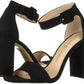Chinese Laundry Womne's Ankle Strap Heel Black Size 11 M
