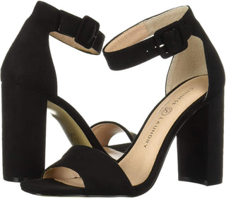 Chinese Laundry Womne's Ankle Strap Heel Black Size 11 M