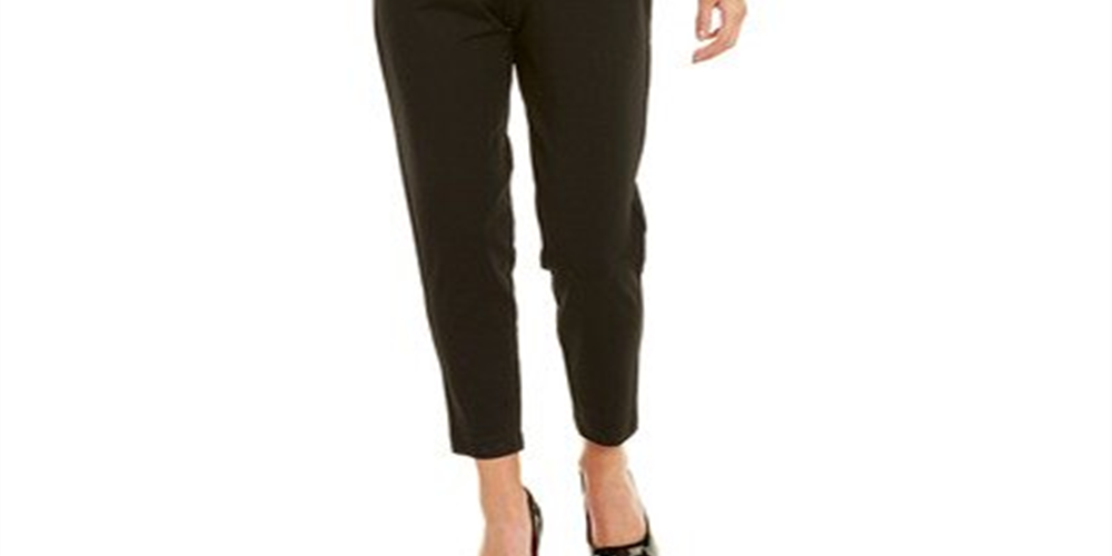 French Connection Women's Leah Jumpsuit Illusion Mock Neck Black Size 10