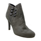 Rialto Women's Cairo Fabric Closed Toe Ankle Fashion Boots Gray  Size 10 M