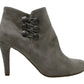 Rialto Women's Cairo Fabric Closed Toe Ankle Fashion Boots Gray  Size 10 M