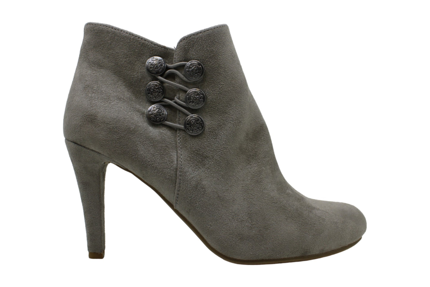 Rialto Women's Cairo Fabric Closed Toe Ankle Fashion Boots Gray  Size 10 M