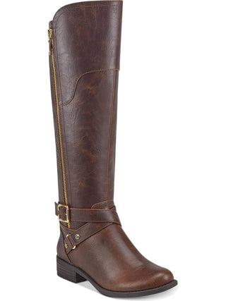 Guess Women's Haydin Faux Leather Riding Boots Brown Size 7.5 MW