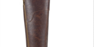 Guess Women's Haydin Faux Leather Riding Boots Brown Size 7.5 MW