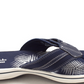 Clarks Women's Brinkley Bree Open Toe Casual -Navy Size 8 M