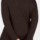 Karen Scott Women's Cotton Studded Open-Front Cardigan  Chocolate Size Large