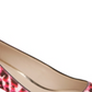 Kenneth Cole New York Women's Leopard Print Cushioned Morgan Pointy Toe Kitten Heel Slip on Dress Pumps Pink Size 8.5 M