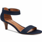 Style & Co Women's Paycee Open Toe Casual Ankle Strap Sandals Blue Size 12 M