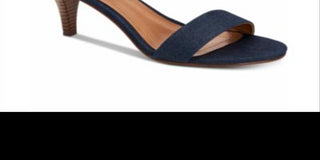 Style & Co Women's Paycee Open Toe Casual Ankle Strap Sandals Blue Size 12 M