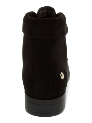 Charter Club Women's Round Toe Block Heel Lace-up Booties Black Size 9.5 M